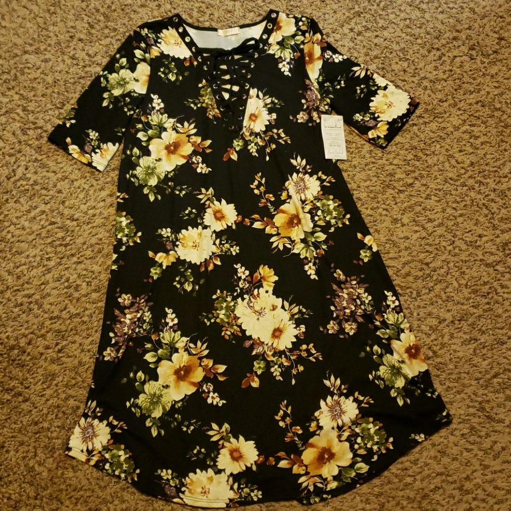 Soft floral dress